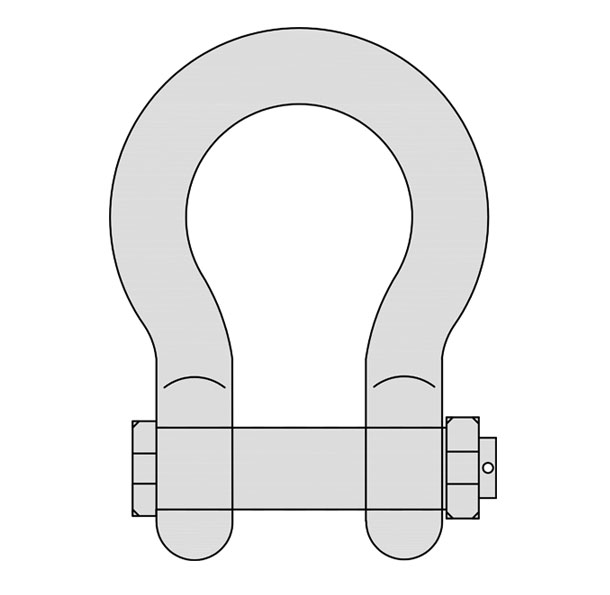 CB*3061-87合金鋼弓形（圓形）卸扣 